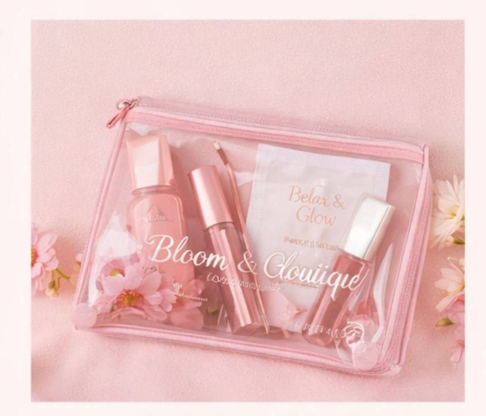 Pink Glow Beauty Pouch